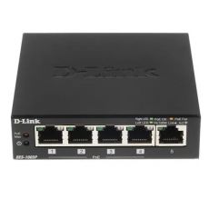 Коммутатор D-link DES-1005P/B1A 5x100 Мбит/сек, неуправляемый