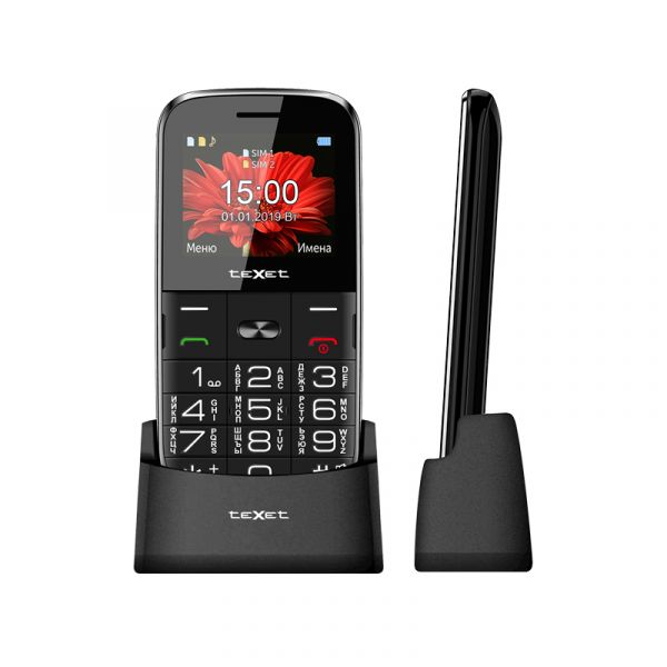 Сотовый телефон teXet TM-B227 черный