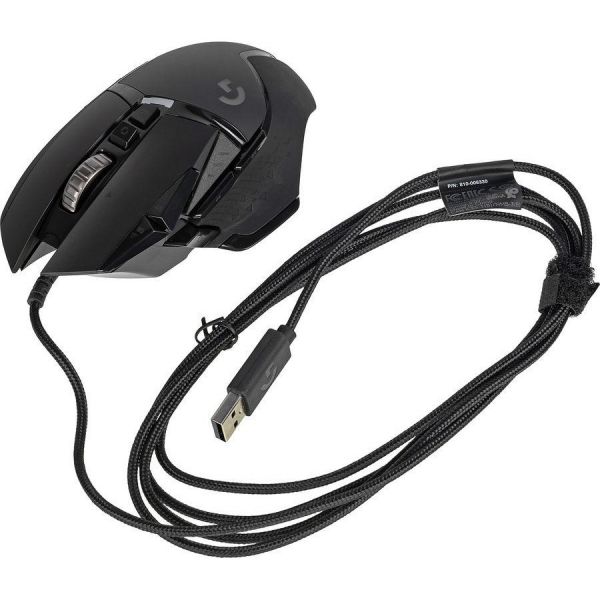 Мышь Logitech G502 Hero оптическая, проводная, USB 2.0, черный [910-005472]