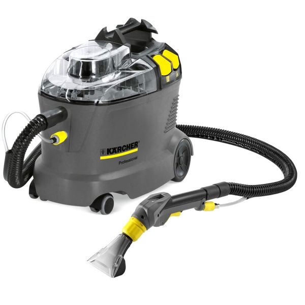 Пылесос Karcher Puzzi 8/1 серый/желтый