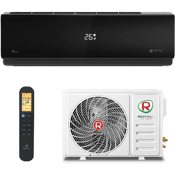 Сплит-система Royal Clima Attica Nero RC-AN35HN 35 м2 3,64/3,77 кВт черный