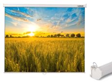 Экран для проектора Lumien Экран LUMIEN Eco Picture LEP-100105, 160х160 см, 1:1, настенно-потолочный